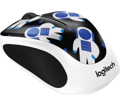 LOGITECH Spaceman M238 Wireless Optical Touch Mouse - Black & White LOGITECH Spaceman M238 Wireless Optical Touch Mouse - Black & White
